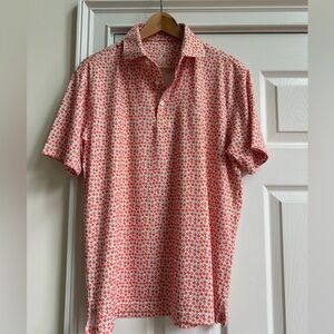 Rhoback Peach Golf Polo